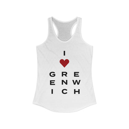 Greenwich Vision Women's Ideal Racerback Tank Top
