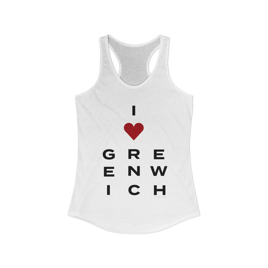 Greenwich Vision Women's Ideal Racerback Tank Top