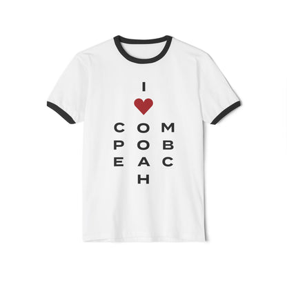 Compo Beach Vision Unisex Cotton Ringer T-Shirt