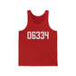 06334 Bozrah CT Zip Code Unisex Jersey Tank Top