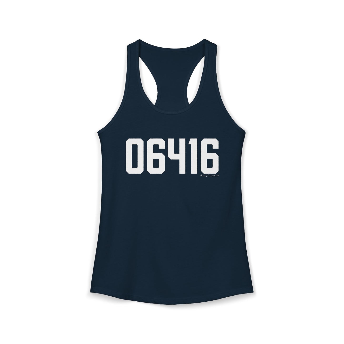 06416 Cromwell CT Zip Code Women's Ideal Racerback Tank Top