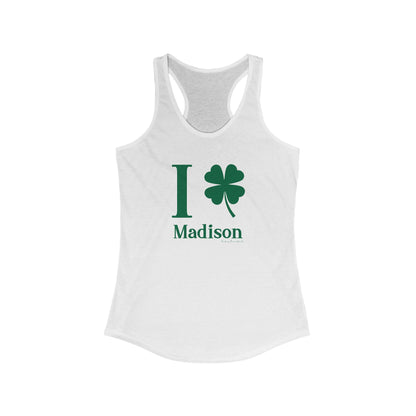 I Clover Madison Women's Ideal Racerback Tank Top