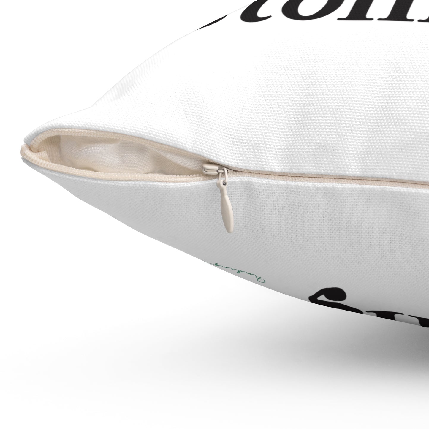 I Clover Stonington Spun Polyester Square Pillow