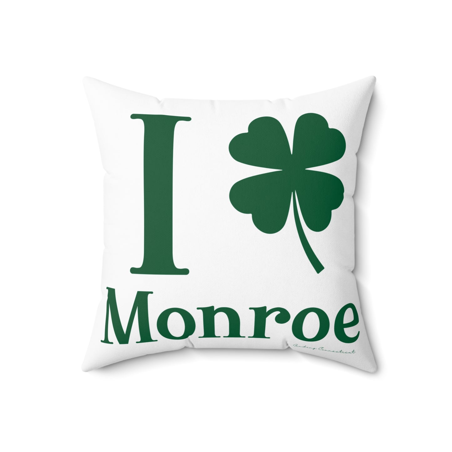 I Clover Monroe Spun Polyester Square Pillow