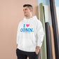 I Heart CONN. Champion Hoodie