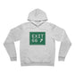 Vintage Exit 66 WCP Sign Unisex Sponge Fleece Pullover Hoodie