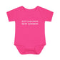 Just a kid from New London Infant Baby Rib Bodysuit