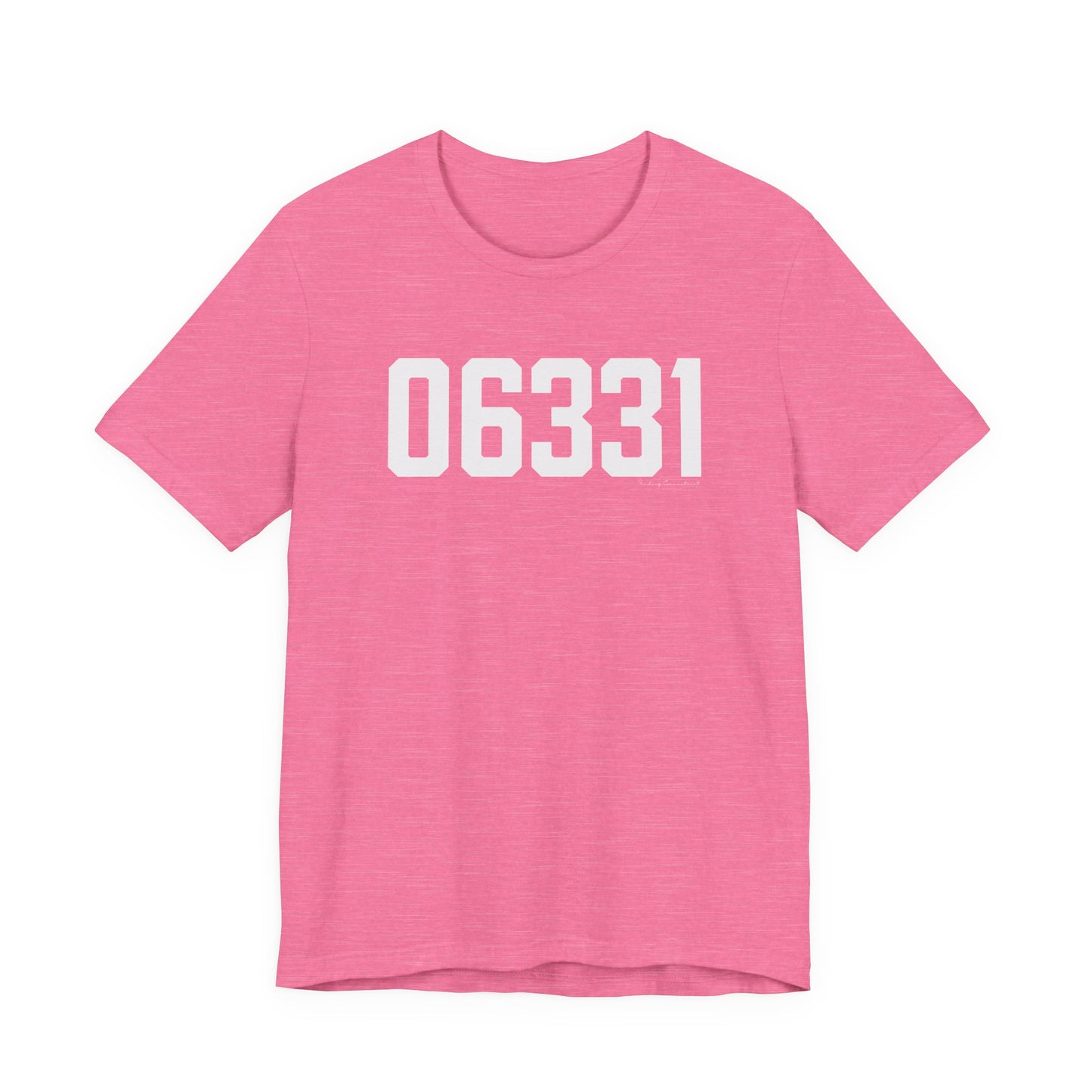 06331 Canterbury CT Zip Code Unisex Jersey Short Sleeve T-Shirt