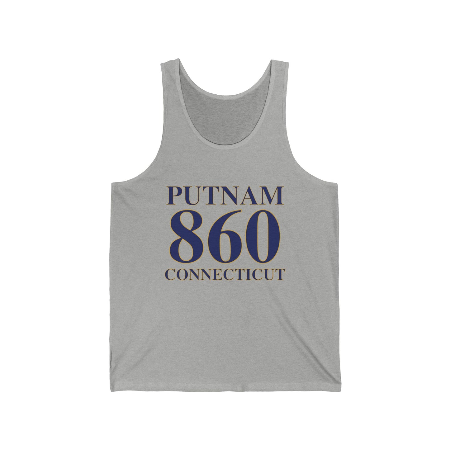 Putnam 860 Connecticut Unisex Jersey Tank Top