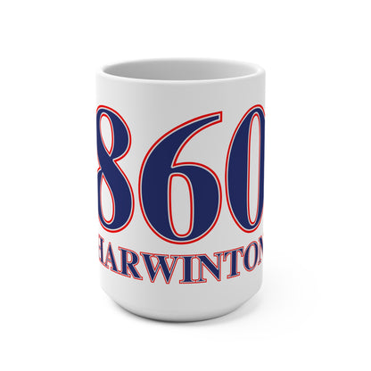 Harwinton Red, White & Blue Mug 15oz