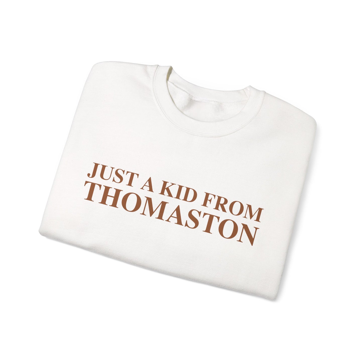 Just a kid from Thomaston Unisex Heavy Blend™ Crewneck Sweatshirt