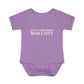 Just a kid from Wolcott Infant Baby Rib Bodysuit