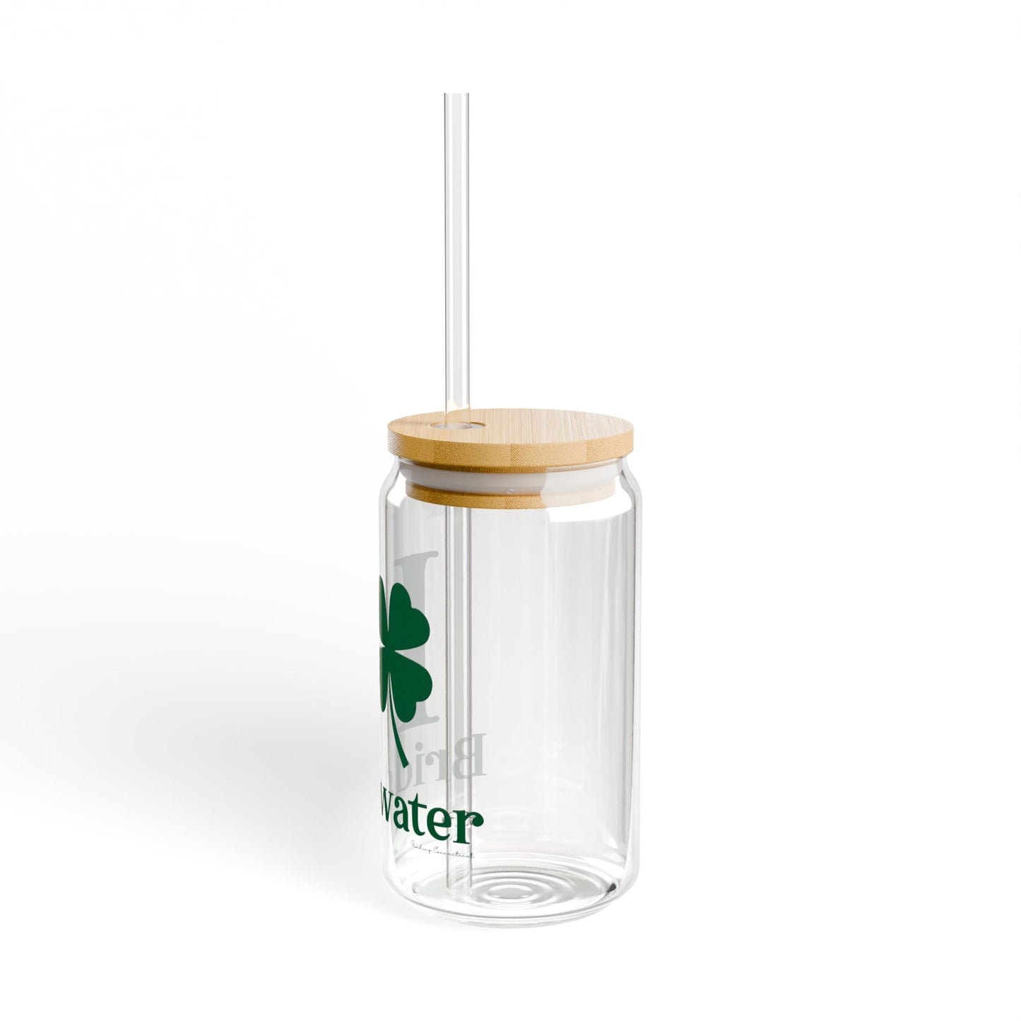 I Clover Bridgewater Sipper Glass, 16oz