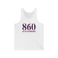 860 Old Saybrook Red White & Blue Unisex Jersey Tank Top