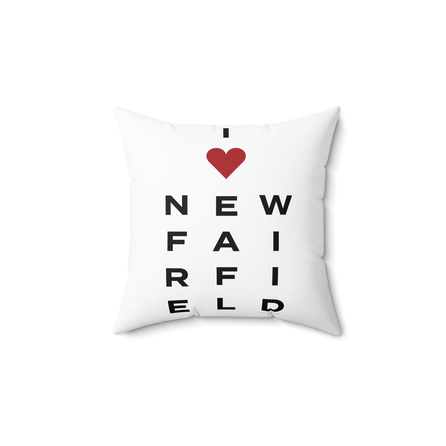 New Fairfield Vision Spun Polyester Square Pillow