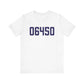 06450 Meriden Connecticut Zip Code Unisex Jersey Short Sleeve T-Shirt