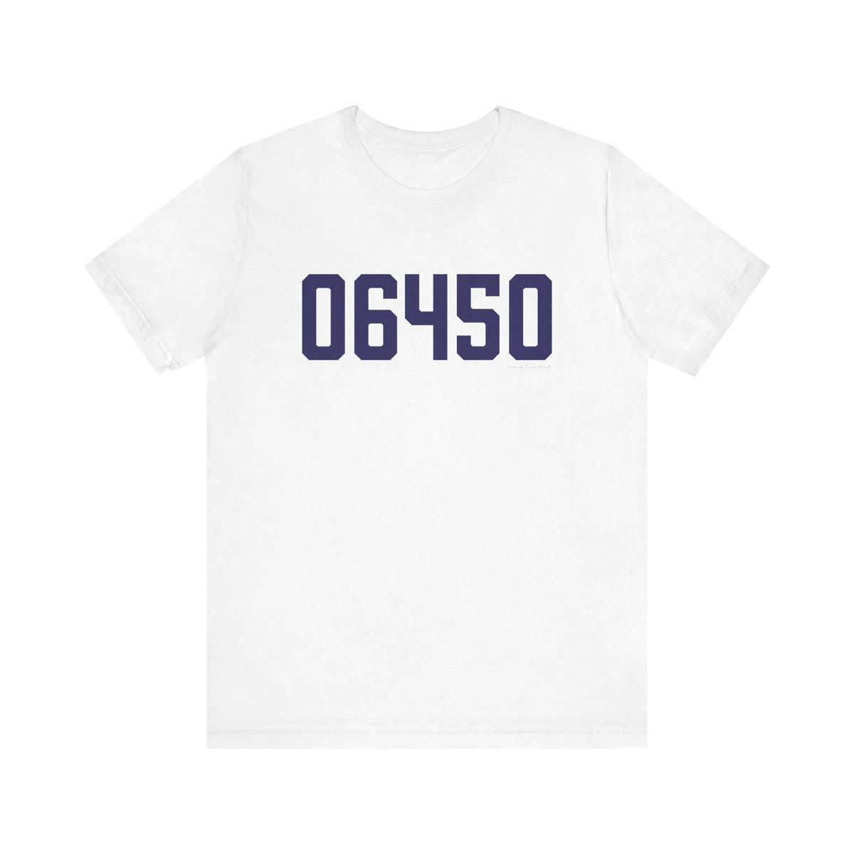 06450 Meriden Connecticut Zip Code Unisex Jersey Short Sleeve T-Shirt