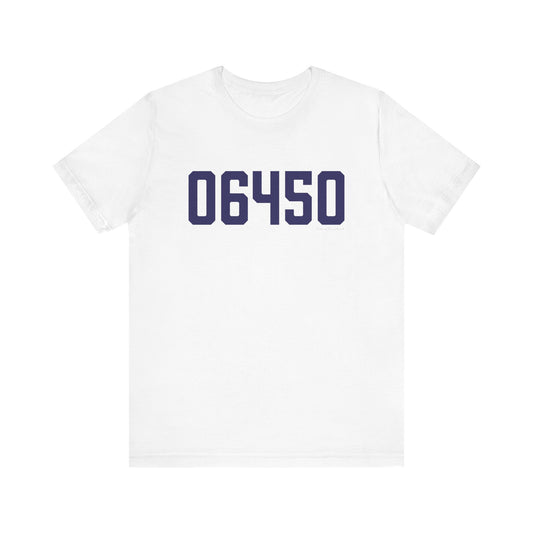 06450 Meriden Connecticut Zip Code Unisex Jersey Short Sleeve T-Shirt
