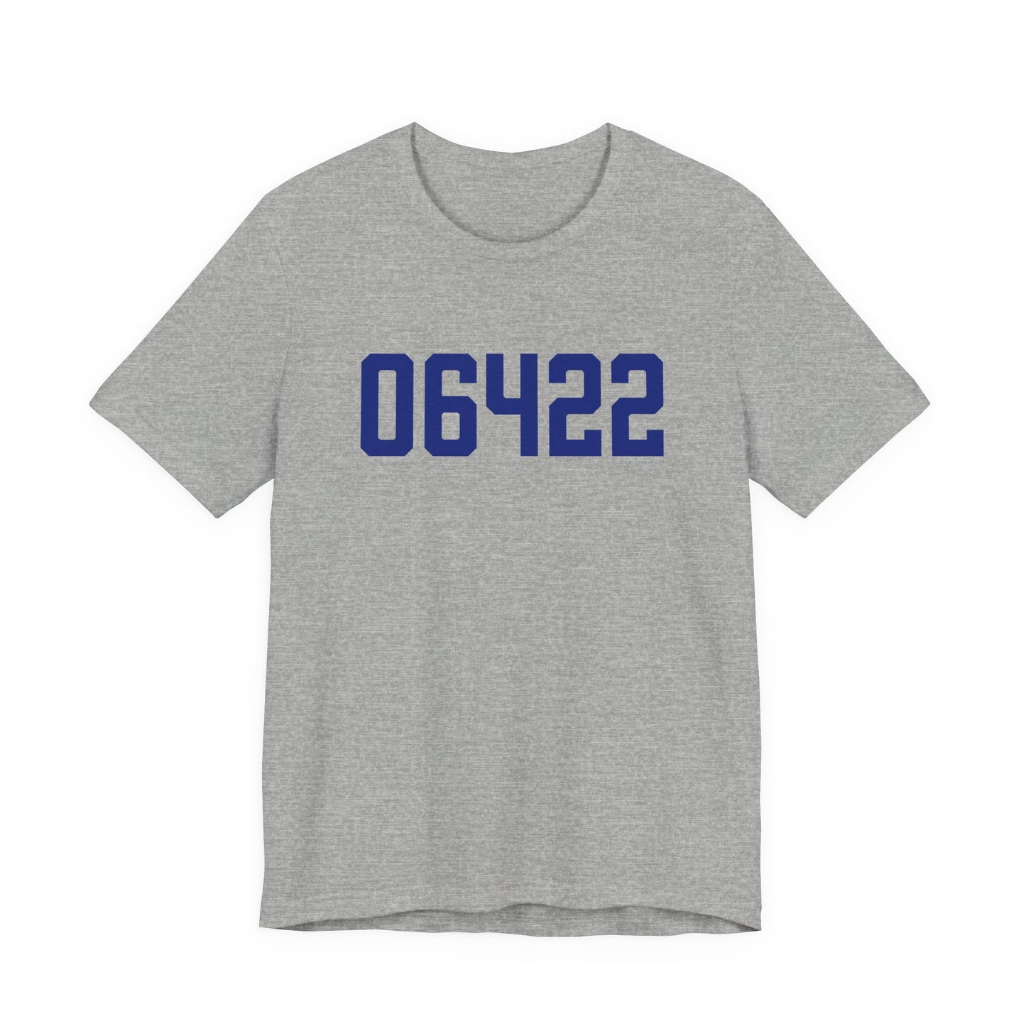 06422 Durham Connecticut Zip Code Unisex Jersey Short Sleeve T-Shirt