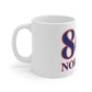860 Norwich Red, White & Blue Mug 11oz