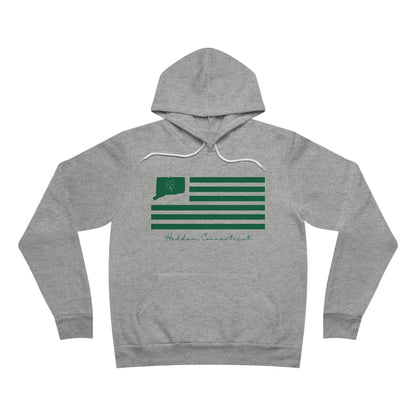 Haddam Connecticut St. Patrick’s Day Flag Unisex Sponge Fleece Pullover Hoodie