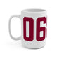06830 - Greenwich Connecticut Zip Code Mug 15oz