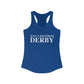 Just a kid from Derby Women's Ideal Racerback Tank Top