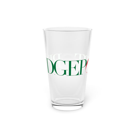 41 Tilt Bridgeport Pint Glass, 16oz