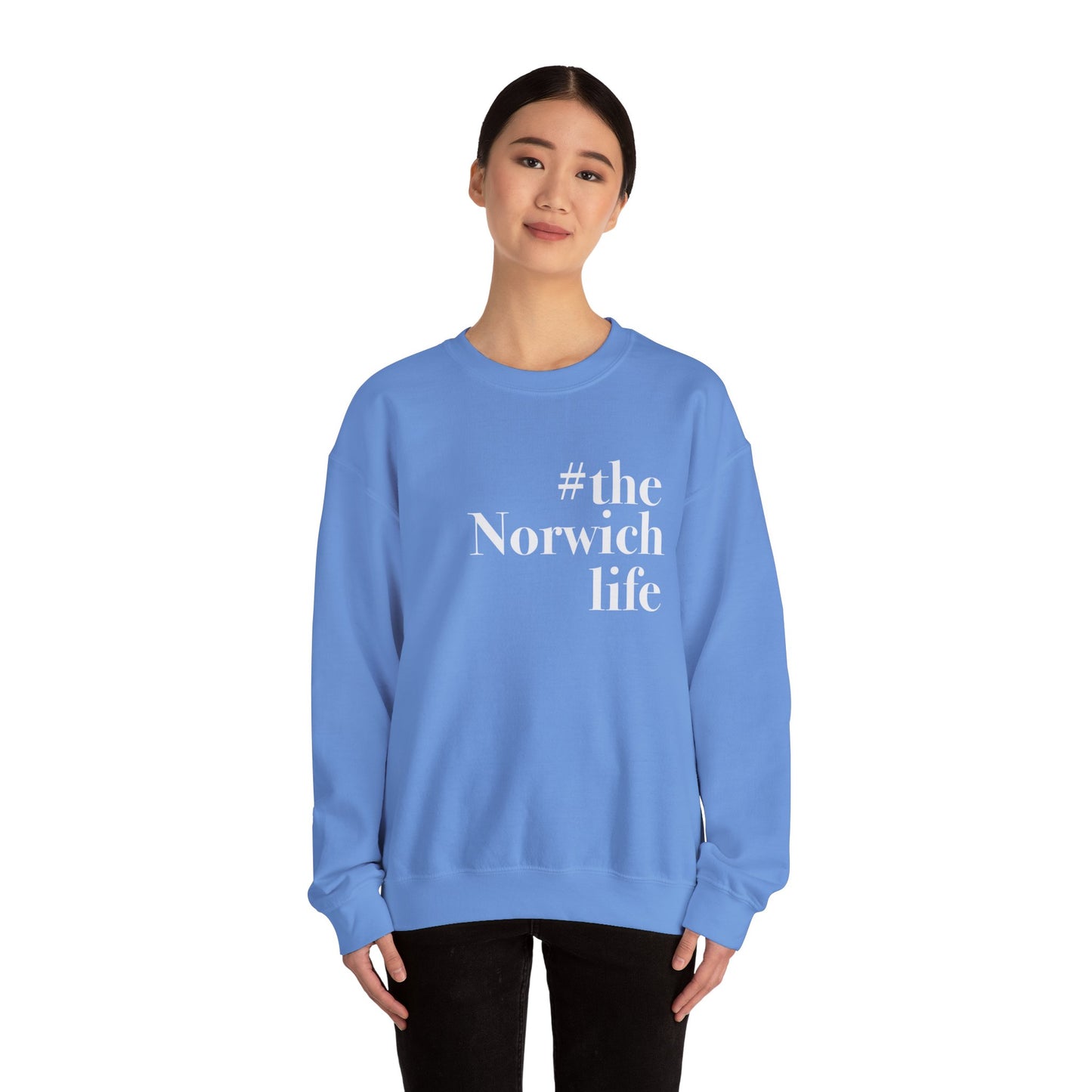 #thenorwichlife Unisex Heavy Blend™ Crewneck Sweatshirt