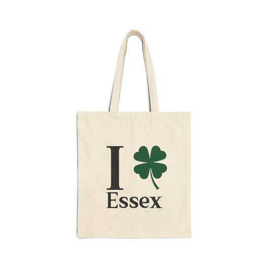 I Clover Essex Cotton Canvas Tote Bag