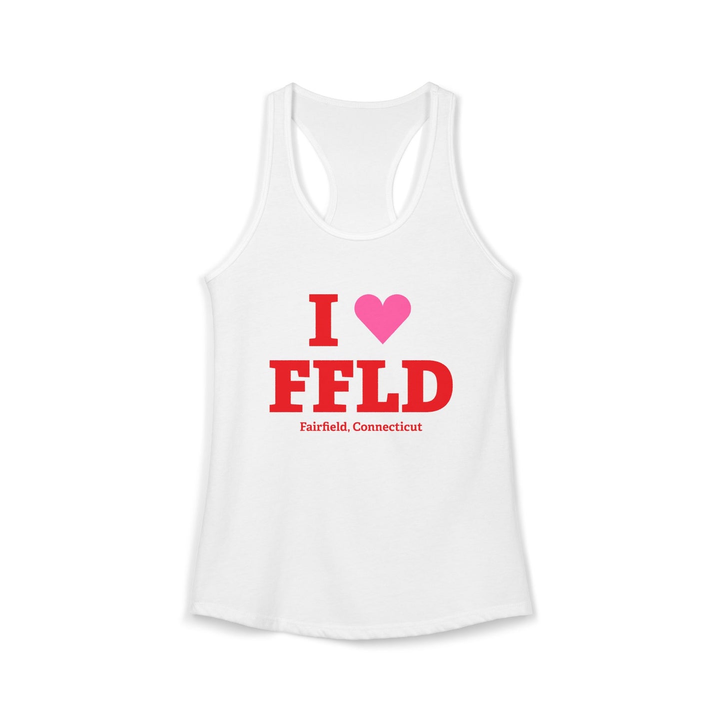 I Heart FFLD Women's Ideal Racerback Tank Top