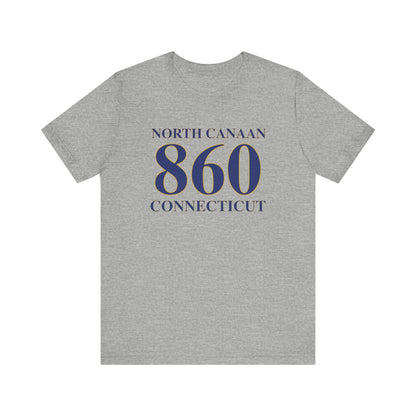North Canaan 860 Connecticut Unisex Jersey Short Sleeve T-Shirt