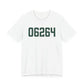 06264 Scotland Connecticut Zip Code Unisex Jersey Short Sleeve T-Shirt