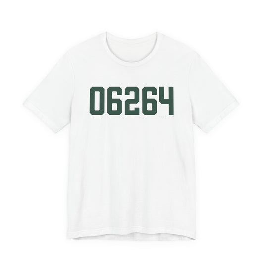 06264 Scotland Connecticut Zip Code Unisex Jersey Short Sleeve T-Shirt