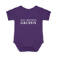 Just a kid from Groton Infant Baby Rib Bodysuit