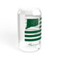 Harwinton Connecticut St. Patrick’s Day Flag Sipper Glass, 16oz