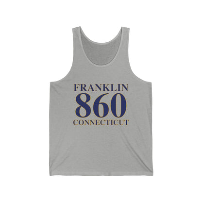 Franklin 860 Connecticut Unisex Jersey Tank Top