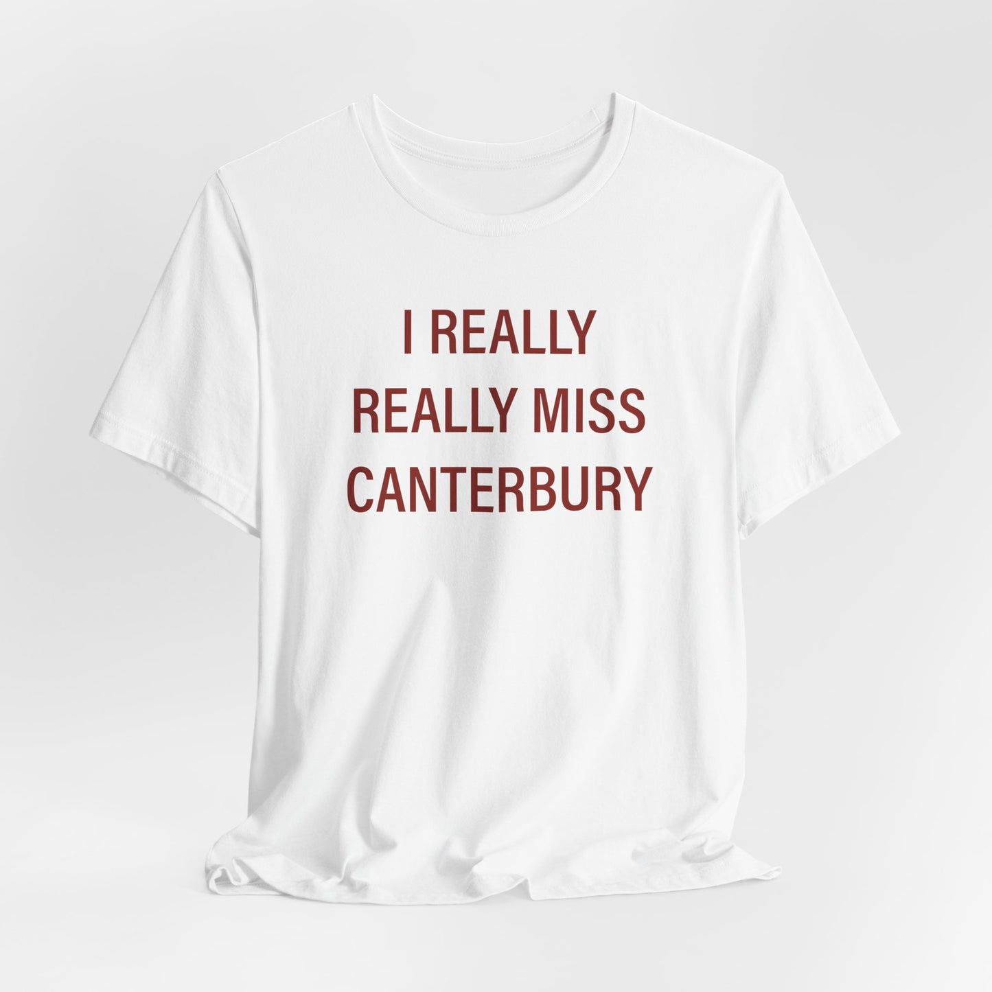 I Really Really Miss Canterbury Unisex Jersey Short Sleeve T-Shirt