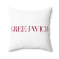 41 Tilt Greenwich Spun Polyester Square Pillow