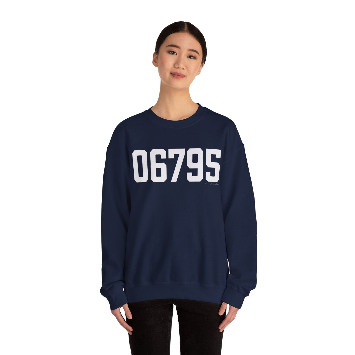 06795 - Watertown CT Zip Code Unisex Heavy Blend™ Crewneck Sweatshirt