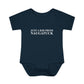 Just a kid from Naugatuck Infant Baby Rib Bodysuit