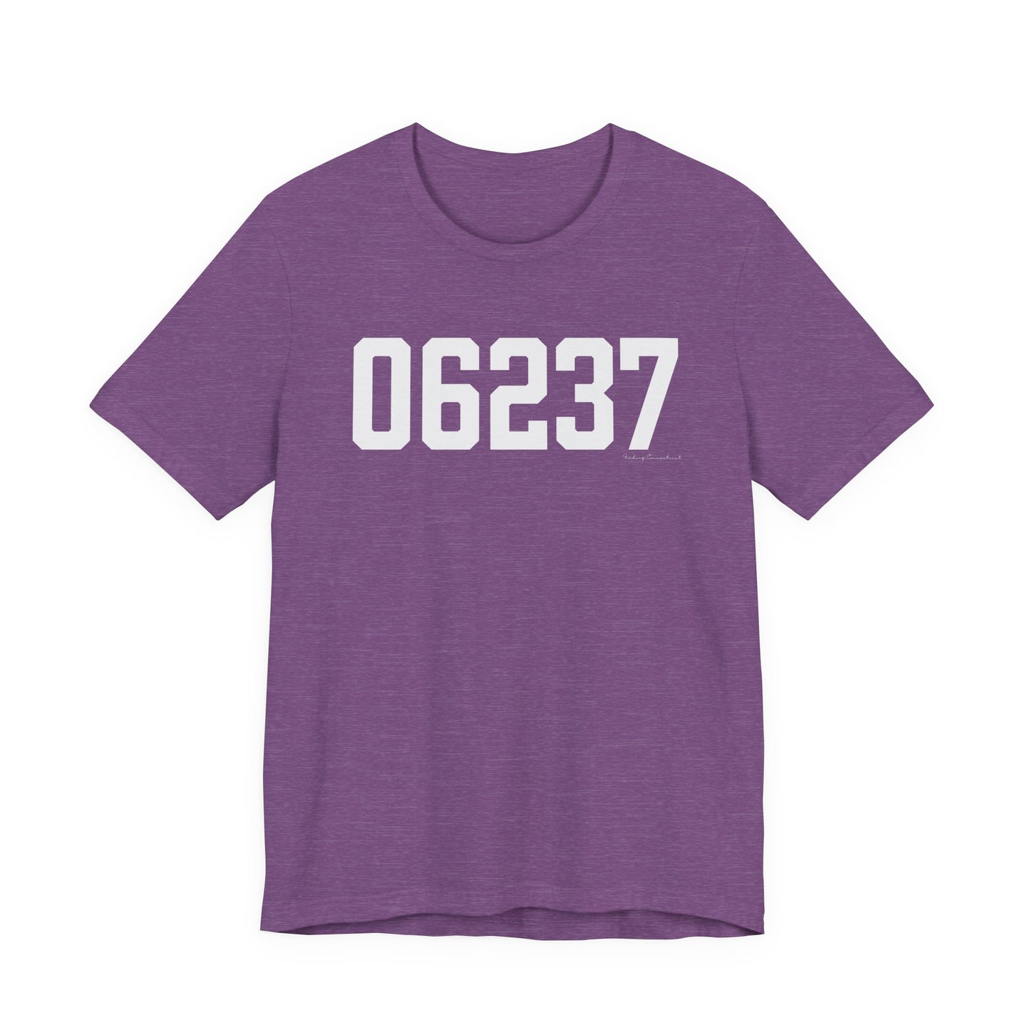 06237 Columbia CT Zip Code Unisex Jersey Short Sleeve T-Shirt