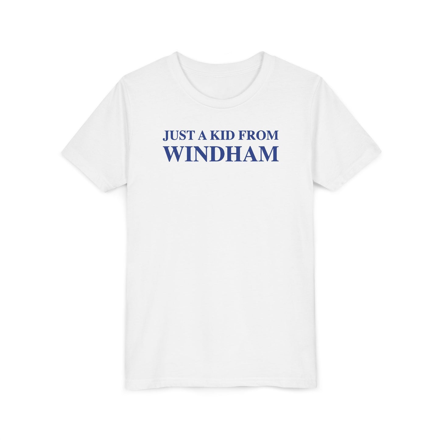 Just a kid from Windham Youth Short Sleeve T-Shirt