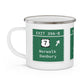 Vintage Merritt Parkway Exit 39 A-B Sign Enamel Camping Mug