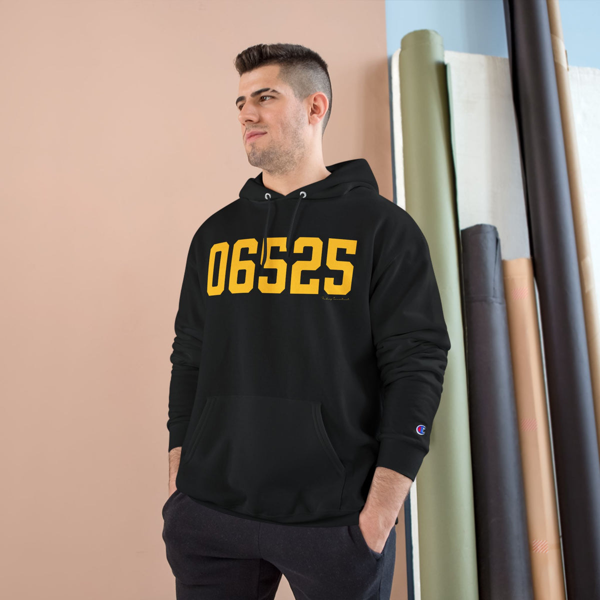 06525 Woodbridge Connecticut Zip Code Champion Hoodie