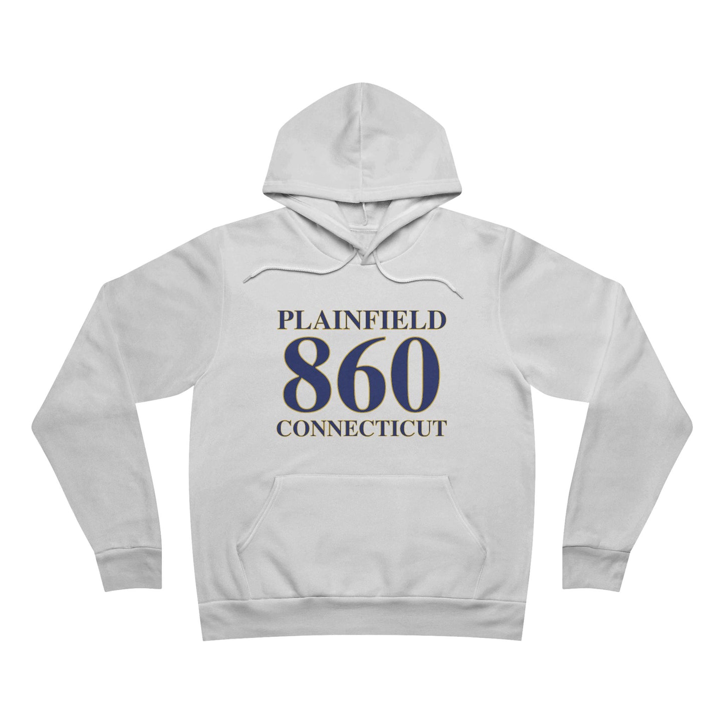 Plainfield 860 Connecticut Unisex Sponge Fleece Pullover Hoodie