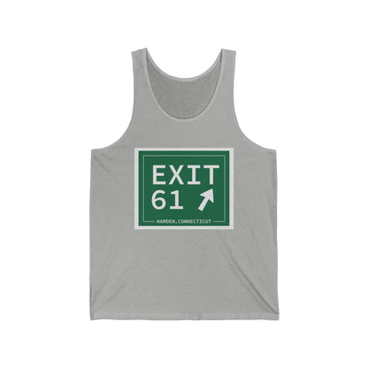 Vintage Exit 61 WCP Sign Unisex Jersey Tank Top
