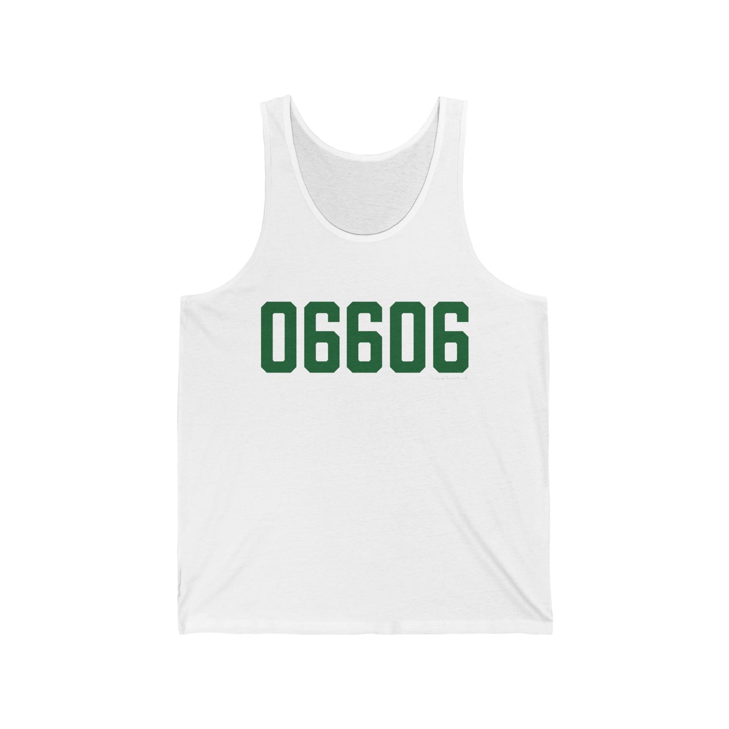 06606 Bridgeport Connecticut Zip Code Unisex Jersey Tank Top