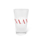 41 Tilt New Canaan Pint Glass, 16oz