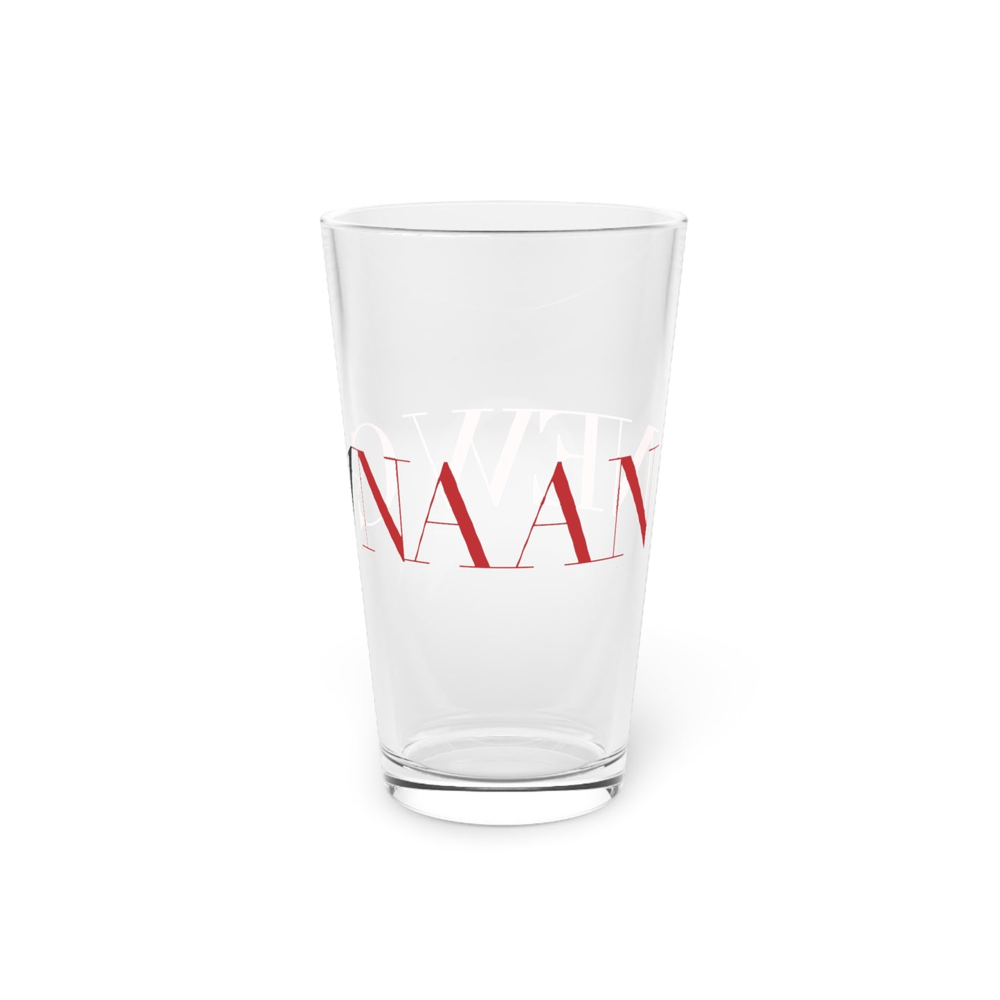 41 Tilt New Canaan Pint Glass, 16oz